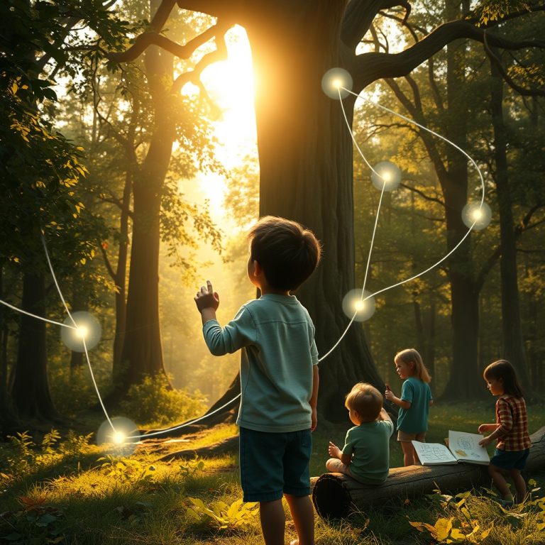 The Soul’s Compass: Navigating the Luminous Threads of a Child’s Inquisitive Odyssey